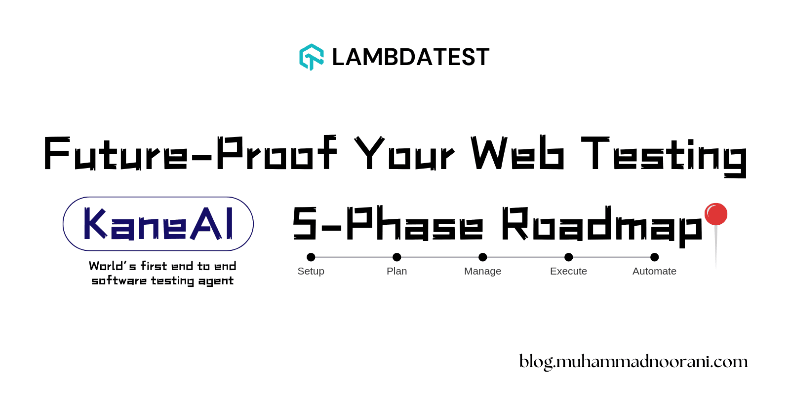 Future-Proof Your Web Testing: KaneAI's 5-Phase Roadmap (+ Bonus Analytics Dashboard)